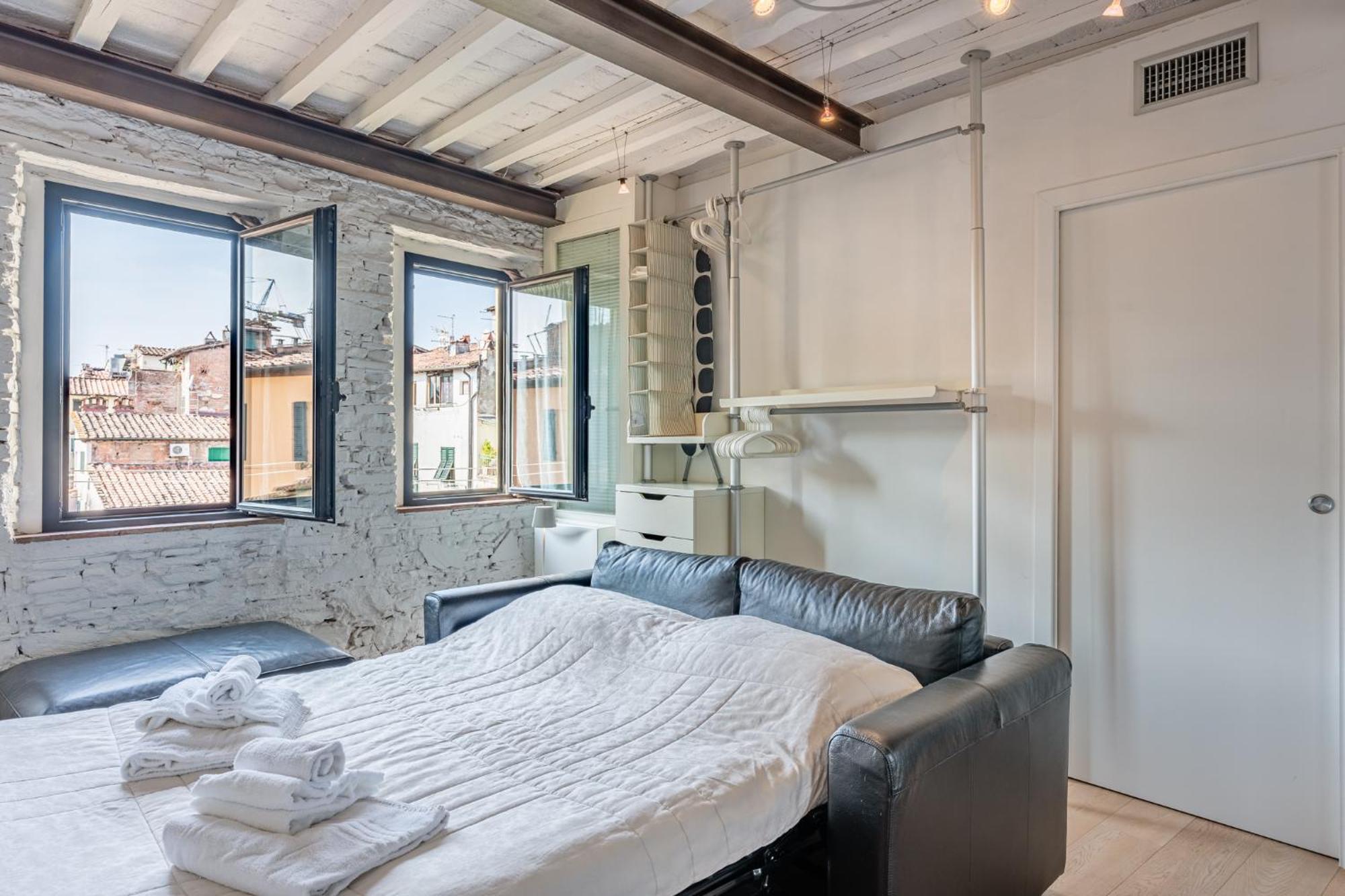 Apartmán Loft Santa Chiara - Affitti Brevi Italia Lucca Exteriér fotografie